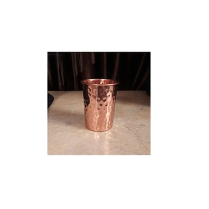 Conception martelée avec finition mate Cuivre Métal Verre Conceptions élégantes principalement utilisées dans les hôtels Restaurants Bars Fêtes de mariage - Product Image 5