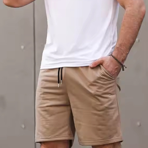 Ensembles de shorts deux pièces pour hommes Chemises à manches courtes et shorts personnalisés Ensembles d'été pour hommes - Product Image 5