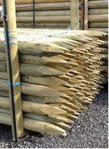 Prix le moins cher piquets en bois plantes grimpantes pieu support de plante poteaux de soutien clôture de ferme du Vietnam - Product Image 6