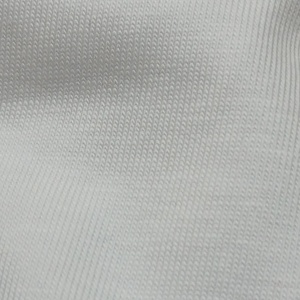95% Cotton 5% Spandex T-Shirt Fabric 36\1 165gsm Stretched <b>Clothes</b> Making Wholesale Factory Price From Manufacturer White Color - Product Image 1