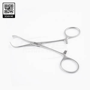 Pince à serviette manuelle Lorna de qualité supérieure, non perforée, réutilisable, pour la fixation de draps chirurgicaux en chirurgie plastique et cardiovasculaire, qualité allemande - Product Image 2