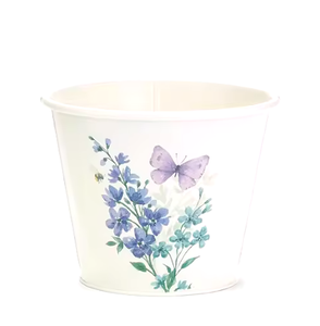 Macetas nórdicas hechas a mano con estampado de Metal, tema Floral, productos de alta demanda, maceta moderna para decoración del hogar y el jardín en interiores - Product Image 4