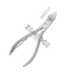 Coupe-ongles professionnel pince à cuticules pour doigts et orteils pour Nail Art tondeuse de vente chaude par Zonedge - Product Image 1