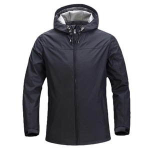 Chaqueta Casual para Hombre, Talla Grande, Personalizada, al por Mayor, Cortavientos, Impermeable, Deportiva, con Capucha, para Exteriores, 2022 - Product Image 2