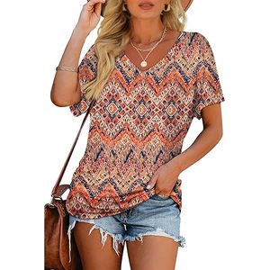 Camiseta de Mujer con Superficie de Malla Transpirable, Diseño Flexible con Caída Suave, Flujo Delicado, Comodidad Transpirable, Ligera, Ajuste Casual Fácil - Product Image 1