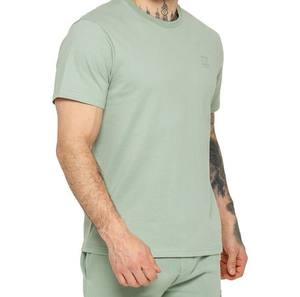 Venta al por mayor para hombre clásico 2 piezas conjunto bordado cordón cintura camiseta y pantalones de chándal | Personalizado impreso suave PJs OEM - Product Image 6