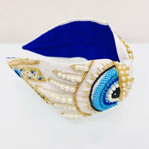 Bandeau perlé coloré tendance, fait main pour femmes et filles, accessoires de cheveux à la mode, léger, confortable et élégant - Product Image 2