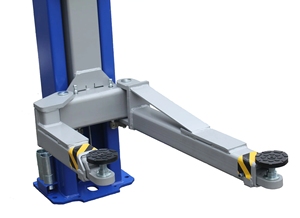Elevador automotriz Legacy Automotive Lifts LL11KCF-BX de dos postes con simetría dual, el mejor elevador de dos postes para camiones y automóviles. - Product Image 4