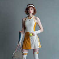 Tenue de tennis unisexe respirante à séchage rapide, extensible dans les quatre sens, écologique, hauts et shorts en jersey à manches courtes pour adultes