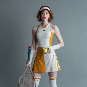 Tenues de tennis pour femmes et hommes, vêtements de sport, hauts à manches courtes, shorts d'entraînement, ensembles légers de tenues de tennis - Product Image 3