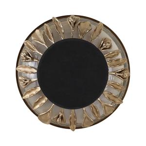 Cuenco Vintage de Metal Dorado y Vidrio, Centro de Mesa Decorativo Elegante, Adecuado para Exhibición en Mesa y Decoración de Interiores, de la India - Product Image 6