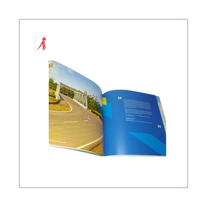 Impresión de revistas más vendida Encuadernación perfecta con papeles de lujo Cartón Kraft Offset Papel DE ARTE revestido de lujo - Product Image 3