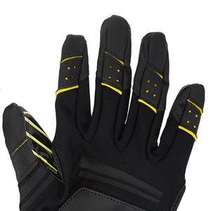 Logo personnalisé de haute qualité imprimé Football récepteur gants Style moderne léger Latex meilleurs gants prix de gros raisonnable - Product Image 5