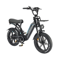 Vélo électrique OUXI VIFA Q8 48V 20ah, vélo de montagne tout suspendu, moteur Ebike, stock, roue de 20 pouces, pneu gras