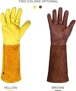 ถุงมือทำสวน2025ผู้หญิง/ผู้ชาย-หนามหนังวัวป้องกันกุหลาบ/Blackberry pruning ถุงมือป้องกันปลายแขนยาว - Product Image 2