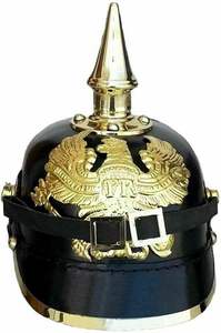 Casque impérial prussien allemand vintage en métal fait à la main Décoration d'intérieur par Calvin Handicraft - Product Image 3