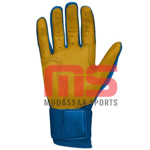 Gants de frappeur de baseball flexibles à manchette longue Gants d'entraînement à coupe durable fabriqués en gros sur mesure - Product Image 4