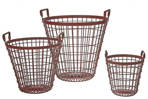 Paniers utilitaires en fer personnalisés de vente chaude paniers en métal de qualité supérieure à vendre par les exportateurs - Product Image 2