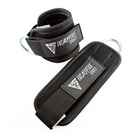 Sangles de cheville personnalisées pour le fitness des jambes, rembourrage en EVA, fessiers, fitness, allumeur de cheville avec logo personnalisé et motifs de couleur.