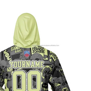 Luxury 450GSM <b>French</b> Terry Hoodie Blank Mens Boxy Fit Hoodies Heavyweight Cotton Drop Shoulder Plain Streetwear Pullover Men - Product Image 5