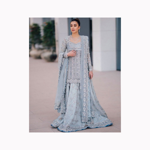 Designer Wedding Reach Look Pure Chinon Multicolore Lehenga Choli Séquence Travail Avec Pure Digital Print Party Wear Lehenga Choli - Product Image 2