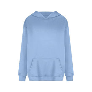 Sweat à capuche d'hiver de haute qualité pour femmes, surdimensionné, polaire épaisse, personnalisé, sweat-shirts à capuche grande taille pour femmes - Product Image 1