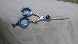 Puntas redondas de seguridad de acero inoxidable Tijeras de aseo para mascotas 6 'Kits de tijeras de aseo para perros a la venta Tijeras de aseo para mascotas - Product Image 5