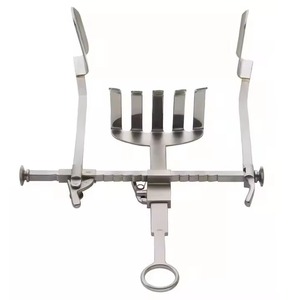 Retractor Quirúrgico Manual Autoestático, Juego de Instrumentos de Acero Inoxidable para Cirugía General con Exposición Estable de Tejidos - Product Image 1