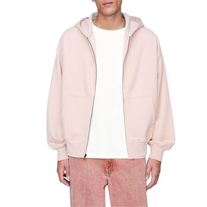 เสื้อมีฮู้ดผ้าฟลีซแบบสวมหัวมีซิปสำหรับชายและหญิงโลโก้ที่กำหนดเอง - Product Image 2