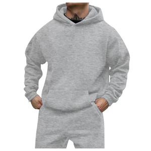 480gsm poids lourd coton Plus velours pull à capuche hommes top vente polaire pull à capuche femmes sweat - Product Image 2