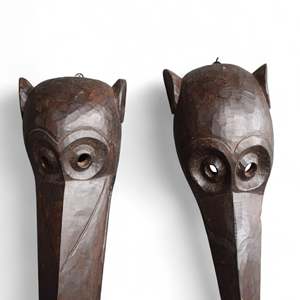 Rustic-<b>Style</b> Wooden <b>Head</b> Design - Product Image 3