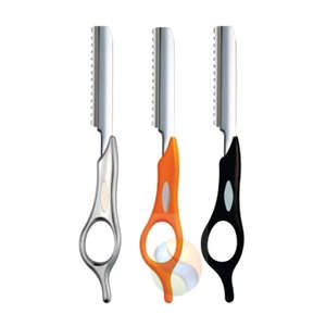 Rasoir droit en acier inoxydable avec logo personnalisé de qualité supérieure, rasoir professionnel pour barbier, rasoir à effiler avec manche en bois - Product Image 6