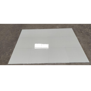 Carreaux de sol en porcelaine blanc brillant 60x60 cm pour revêtements de sol résidentiels et commerciaux modernes. intérieur et extérieur - Product Image 4