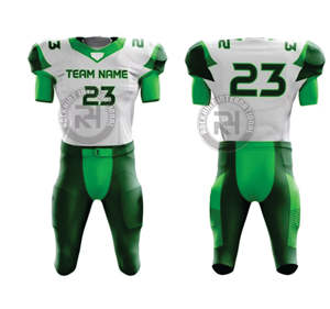 Ensemble de maillot et de pantalon de football américain pour hommes, vêtements de sport durables pour l'entraînement d'équipe, les matchs et les performances - Product Image 3