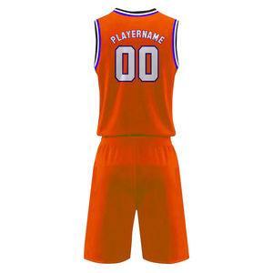 Ensemble d'équipe de basketball, maillot à séchage rapide, short respirant, vente en gros - Product Image 3