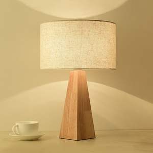 Support de lampe en bois artisanal |   Finition lisse et polie |   Fournisseur d'usine - Product Image 1