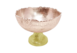 Soporte de cuenco de Metal de aluminio clásico hecho a mano, diseño Vintage de alta calidad, vajilla decorativa personalizada para servir - Product Image 5