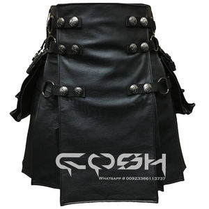 COSH KILTS Recién llegado Fabricante de cuero de vaca Superventas Personalizado Bondage y Fetish Kilts - Product Image 5