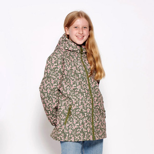 Chaqueta de esquí de snowboard de invierno para exteriores para mujer personalizada cortavientos impermeable con cierre de cremallera Opción de talla grande - Product Image 2