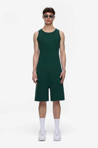 Customized Logo Men's Cotton Sweat <b>Shorts</b> Solid Pattern Casual Style Breathable <b>Gym</b> <b>Shorts</b> Digital Printing for Fitness Running - Product Image 5