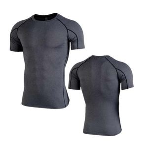 Custom Short Sleeve Rashguard <b>Mens</b> Compression <b>Shirts</b> UV Protection Rash Vest <b>Swim</b> Surf Rash Guards - Product Image 1
