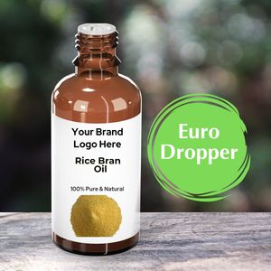 Aceite Portador Premium de Salvia de Marca Privada OEM, Aceite Esencial Puro de Salvado de Arroz (Oryza Sativa L.) para Uso Industrial y Cuidado de la Piel - Product Image 3