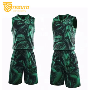 Ensemble de maillots de basket-ball personnalisés unisexe Réglage de vêtements de sport à séchage rapide Matériau respirant Logo personnalisé Caractéristiques numériques XS - Product Image 2