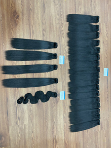 Precio al por Mayor de Paquetes de Cabello Liso Natural, Cabello Humano Teñido para Mujeres Negras, Sin Caída ni Enredos - Product Image 2