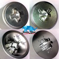 Punzón hexagonal de segunda perforación personalizado disponible pronto, modelo Bau PS, fabricado con materiales M42/SKD11, para 3-5 ejes, con diversas formas.
