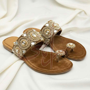 Sandalias Kolhapuri para Mujer, Diseño Único, Impermeables, de Alta Calidad, Ligeras, para Todas las Temporadas, Fabricante de Pakistán, Gran Venta - Product Image 4