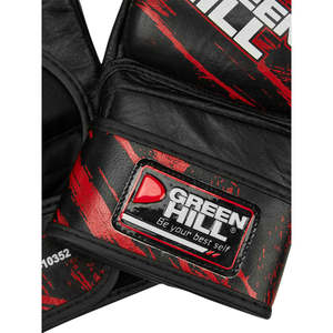 Guantes de Boxeo Personalizados Fury MMA, Guantes de Cuero de 12 oz con Cordones en la Muñeca, Diseño Impreso para Entrenamiento, Logotipo Personalizado - Product Image 1