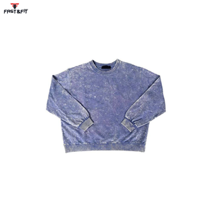 Sweat-shirt à capuche unisexe tendance, nouveau design personnalisé, logo personnalisé, 100% coton, thermique d'hiver, broderie, épaules tombantes - Product Image 2