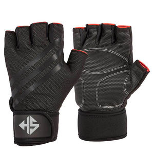 Gants de fitness avec logo personnalisé, demi-doigts respirants, vêtements d'entraînement, haltérophilie, coupe confortable, gants de fitness - Product Image 1