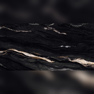 Carrelage en pierre naturelle d'apparence granit noir de qualité supérieure, design rustique, pour allée extérieure et usage intérieur, finition imperméable de haute qualité - Product Image 3